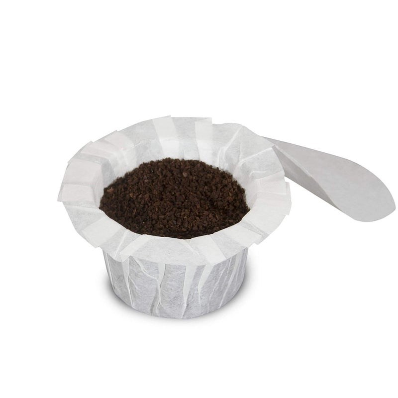 Perfect Pod EZ-Cup Disposable Paper Filters with Patented Lid Design for Reusable Coffee Pods 8-Pack (400 Filters) - Image 4